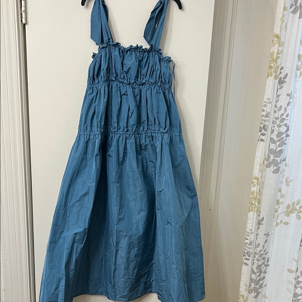 Zara Women's Maxi Dress in Blue